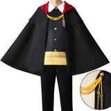 Anime Spy × Family Damian Desmond Cosplay Disfraz Traje Fiesta Uniforme con Capa