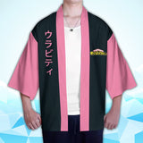 Anime My Hero Academia Ochako Uraraka Cosplay Capa Kimono Cárdigan Abrigo Toga Pijama Casual