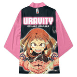 Anime My Hero Academia Ochako Uraraka Cosplay Capa Kimono Cárdigan Abrigo Toga Pijama Casual