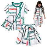 TV Stranger Things 4 - 11 Niños Cosplay Navidad Disfraz Traje Vestido Falda