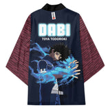 Anime My Hero Academia Dabi Cosplay Capa Kimono Cárdigan Abrigo Toga Pijama Casual