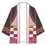 Demon Slayer: Kimetsu no Yaiba Kamado Nezuko Cosplay Chaqueta Kimono Japonés Unisex