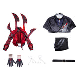 Juego Genshin Impact Diluc Ragnvindr Cosplay Disfraz Traje Fiesta Halloween Carnaval