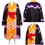 Anime One Piece Jinbe Kimono Cosplay Navidad Disfraz Traje Vestido Carnaval