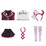 Juego Danganronpa Utsugi Kotoko Cosplay Navidad Disfraz Falda Uniforme Conjunto Carnaval Traje