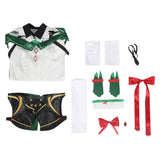 Juego Genshin Impact Katheryne Cosplay Navidad Disfraz Traje Vestido