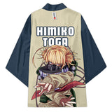 Anime My Hero Academia Himimo Toga Cosplay Capa Kimono Cárdigan Abrigo Pijama Casual