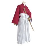 Película Rurouni Kenshin Himura Kenshin Kimono Cosplay Disfraz Traje Navidad Carnaval Fiesta