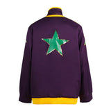 Anime JoJo‘s Bizarre Adventure Kujo Jotaro Sudadera Cosplay Navidad Fiesta 3D Impreso Casual Chaqueta