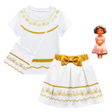 Anime Encanto Niños Mirabel Cosplay Navidad Disfraz Traje Vestido Falda