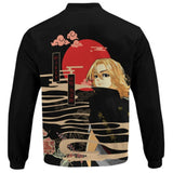 Anime Tokyo Revengers Cosplay Navidad Fiesta 3D Impreso Chaqueta con cremallera