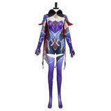 Juego Genshin Impact Mona Cosplay Disfraz Traje Navidad Carnaval Fiesta