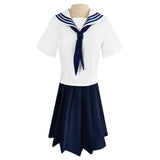 Anime Summer Time Rendering Mio Kofune Cosplay Navidad Disfraz Traje Vestido Falda