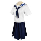 Anime Summer Time Rendering Mio Kofune Cosplay Navidad Disfraz Traje Vestido Falda