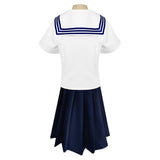 Anime Summer Time Rendering Mio Kofune Cosplay Navidad Disfraz Traje Vestido Falda