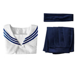 Anime Summer Time Rendering Mio Kofune Cosplay Navidad Disfraz Traje Vestido Falda