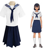 Anime Summer Time Rendering Mio Kofune Cosplay Navidad Disfraz Traje Vestido Falda