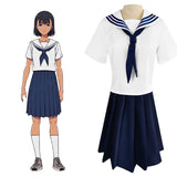 Anime Summer Time Rendering Mio Kofune Cosplay Navidad Disfraz Traje Vestido Falda