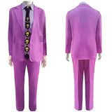 Anime JoJo‘s Bizarre Adventure Kira Yoshikage Cosplay Disfraz Traje Fiesta Navidad Carnaval