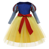 Niños Blancanieves Snow White Navidad Cosplay Disfraz Traje Vestido Fiesta Halloween Christmas