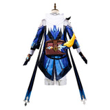 Juego Genshin Impact Mika Cosplay Disfraz Traje Fiesta Halloween Carnaval