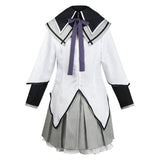 Anime Puella Magi Madoka Magica Akemi Homura Cosplay Uniforme Navidad Disfraz Falda Carnaval Traje