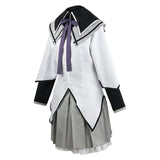 Anime Puella Magi Madoka Magica Akemi Homura Cosplay Uniforme Navidad Disfraz Falda Carnaval Traje