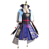 Juego Genshin Impact Kamisato Ayaka Cosplay Disfraz Traje Vestido Fiesta Halloween