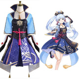 Juego Genshin Impact Kamisato Ayaka Cosplay Disfraz Traje Vestido Fiesta Halloween