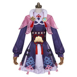 Juego Genshin Impact Cloud Brocade Cosplay Navidad Carnaval Disfraz Falda Vestido Conjunto Kimono Traje Per.