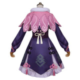 Juego Genshin Impact Cloud Brocade Cosplay Navidad Carnaval Disfraz Falda Vestido Conjunto Kimono Traje Per.