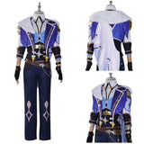 Juego Genshin Impact Kaeya Cosplay Disfraz Traje Fiesta Navidad Carnaval