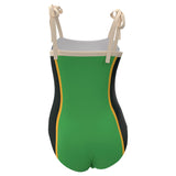 Anime My Hero Academia Asui Tsuyu Cosplay Fiesta Disfraz Traje de Baño Mono