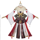 Juego Genshin Impact - Yae Miko Cosplay Halloween Disfraz Falda Vestido Conjunto Carnaval Traje Per.