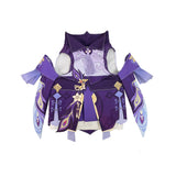 Juego Genshin Impact Kawaii Qiqi Mascota Perro Gato Sotana Cosplay Disfraz Traje