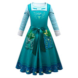 Anime Encanto Julieta Niños Cosplay Navidad Disfraz Traje Vestido