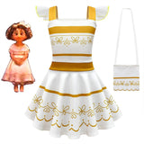 Anime Encanto Niños Mirabel Cosplay Navidad Disfraz Traje Vestido