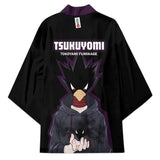 Anime My Hero Academia Tokoyami Fumikage Cosplay Capa Kimono Cárdigan Abrigo Toga Pijama Casual