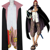 Anime One Piece Shanks Cosplay Disfraz Traje Fiesta Navidad Carnaval