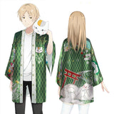 Anime Natsume's Book of Friends Natsume Yuujinchou Cosplay Traje de Baño Capa Disfraz Navidad Fiesta
