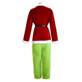 Monstruo de pelo verde Cosplay Disfraz Navidad Halloween Carnaval Fiesta Traje