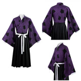 Demon Slayer Kokushibo Traje De Cosplay Disfraces Conjunto Traje De Carnaval Halloween Fiesta