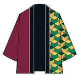 Demon Slayer: Kimetsu no Yaiba Tomioka Giyuu Cosplay Chaqueta Kimono Japonés Unisex