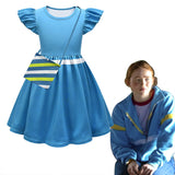 TV Stranger Things 4 - Max Mayfield Niños Cosplay Navidad Disfraz Traje Vestido