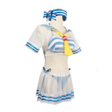 Anime Re:Life In A Different World From Zero Ram Cosplay Navidad Disfraz Traje Vestido Falda