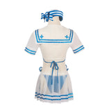 Anime Re:Life In A Different World From Zero Ram Cosplay Navidad Disfraz Traje Vestido Falda