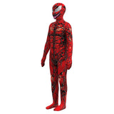 Película Venom Let There Be Carnage Niños Carnage Mono Cosplay Halloween Disfraz Fiesta Carnaval Traje Per.