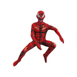 Película Venom Let There Be Carnage Niños Carnage Mono Cosplay Halloween Disfraz Fiesta Carnaval Traje Per.