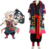 Anime Demon Slayer Uzui Tengen Cosplay Disfraz Traje Navidad Carnaval Fiesta