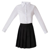 Anime Akebi‘s Sailor Uniform Cosplay Uniforme Disfraz Traje Vestido Falda